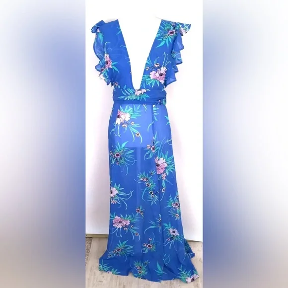 knee length dresses for ladies Earthy Wings Butterfly Dori Maxi Dress main image 0